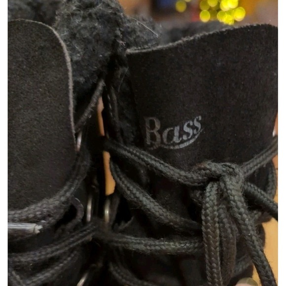 Men\'s 11 M BASS Duck Boots Black‎ Suede Leather & Rubber Waterproof Pre-Owned main image 10